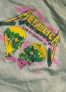 ICONIC METALLICA T-SHIRT