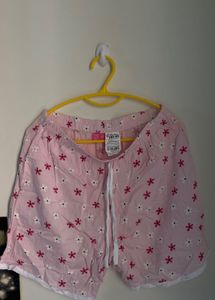 Pink Casual Cotton Shorts