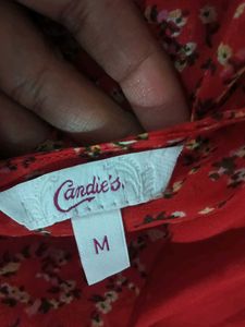 Red Floral Mini Dress