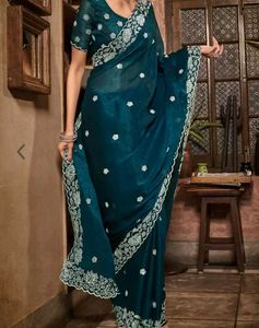 Beautiful Chiffon Partywear Saree