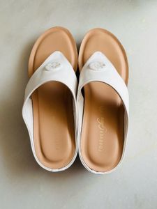 White Heels Wedge
