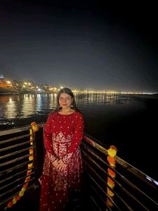 Elegant Red Ethnic Gown