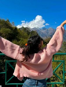 Savana Pink Knit Cardigan