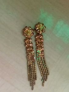 Flower 🌻 Pearl Earrings