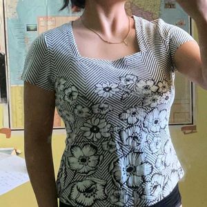 Floral Print Top