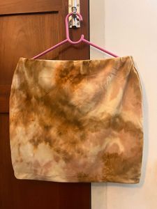 Tie-Dye Mini Skirt