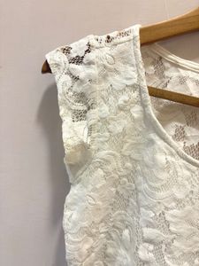 Beautiful Imported Lace Crop Top