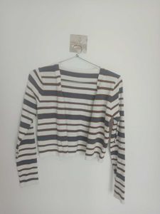 Striped Long Sleeve Top