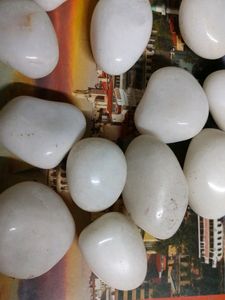 White Marble Stones For Fishtank