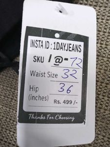 I@72 Size-32 Bootcut Jeans