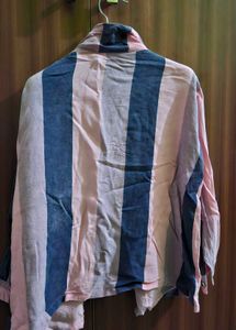 Striped Button-Down Shirt