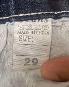 Dark Blue Denim Jeans