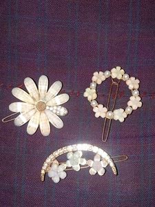 Floral Hair Clip Set