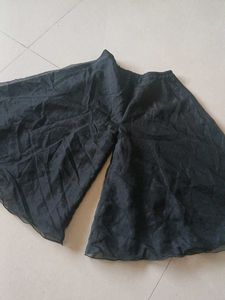 Flowy Black Palazzo Pants