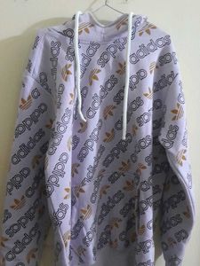 Lavender ADIDAS Oversized Hoodie