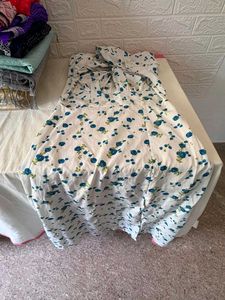 Floral One-Shoulder Dress