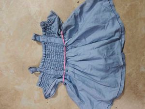 Cute Denim Baby Dress