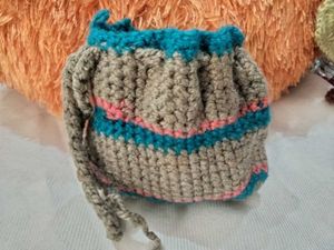 #crochet #potlibag #pouch