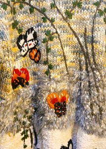 Dreamy Embroidered Knit Sweater