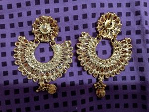 Necklace, Jhumka And Maangtika Set