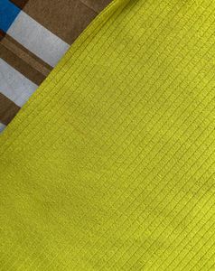 SALE!!Zara Lime Ribbed Midi