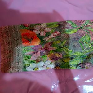 Offer Women Embroidered Cotton Blend Kurtha