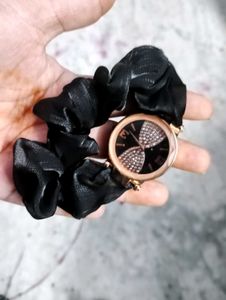 Stylish Scrunchie Watch