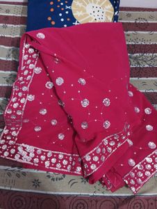 Pink Saree