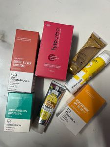 Skincare Face Wash Moisturiser Sunscreen