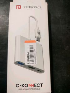 New Portronics Type C HDMI Adapter Usb