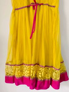 Yellow Ethnic Gown