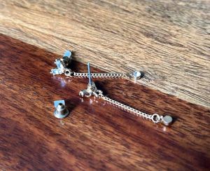 Dangling Chain Earrings