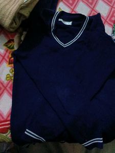 Nevi Blue School Uniform Sweater
