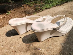 Madam Glamour Thong Wedge Sandals
