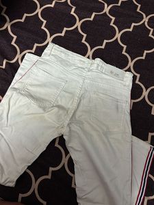 White life denim