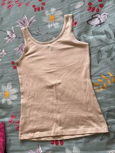 Beige Tank Top