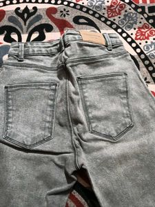 Ripped Knee Denim Jeans