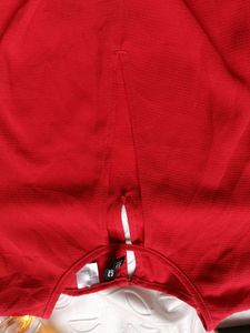 H&amp;M Red Twist-Front  Top