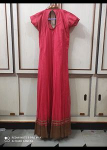 Cute Pink Net Long Top