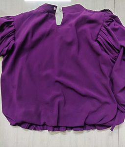 Wine Color Beautiful Top