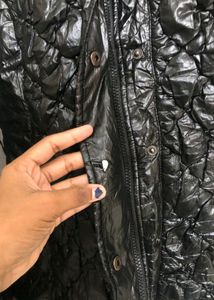 Naturally Jojo Black Puffer Jacket