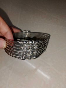 Silver Bangle Bracelet
