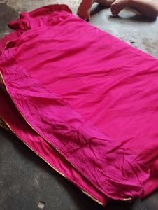 Pink Saree