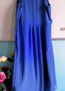 Blue Dress High-low
