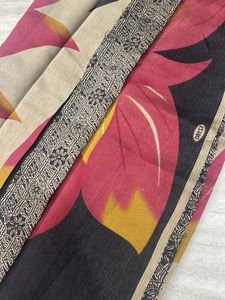Floral Print Saree
