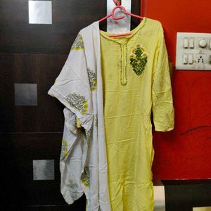 Kurta Plazo Dupatta Set