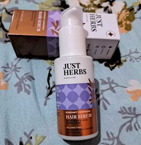 Just Herbs Hair Serum With Rosemary And Bhringraj