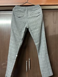 Checked Casual Pants