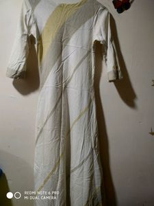 Pure Cotton A-line Kurti With No Flaws