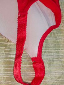 Red Bra &amp; Thong Set